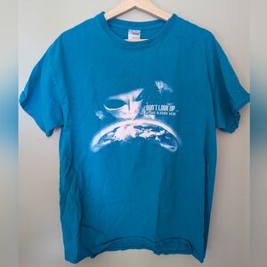 VINTAGE Blue Alien Tee